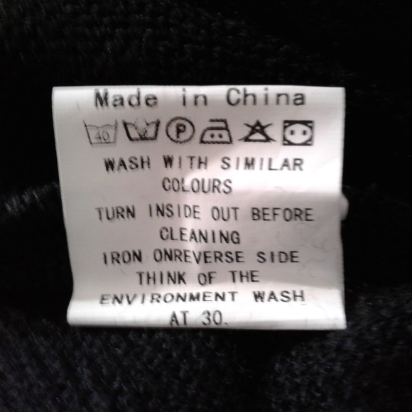 Black Cowl Neck Winter Pullover - Picture 7 of 8